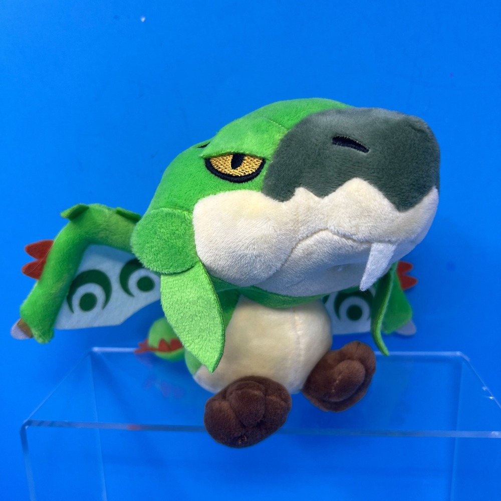 Capcom Monster‎ Hunter Rathian Plush Small Green Dragon Wyvern Video Game Toy